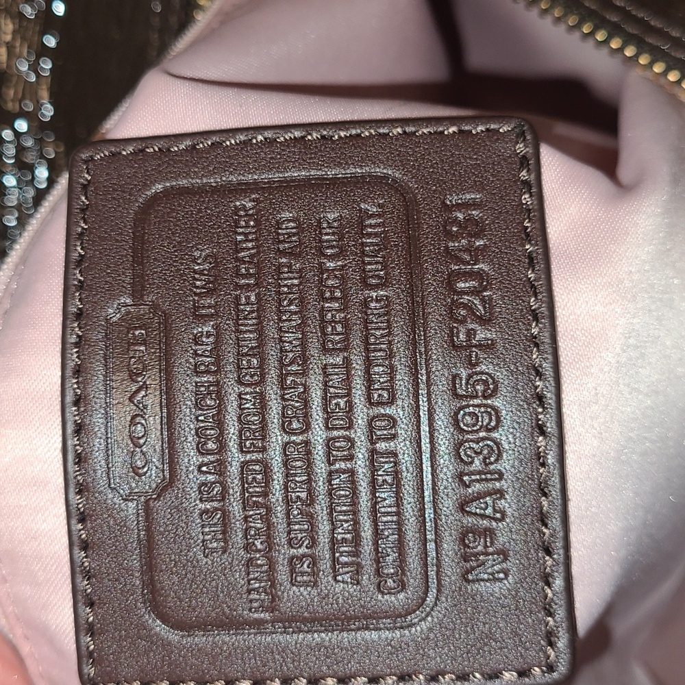 Coach Dark Brown Patent Leather - Picture 2 of 9